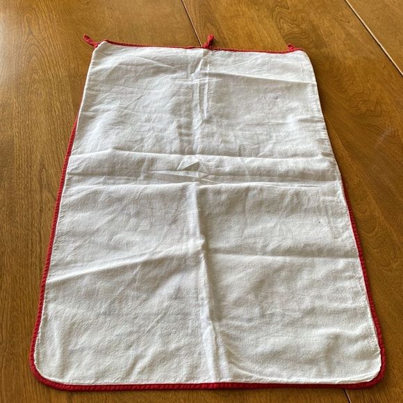 VINTAGE Nautical Embroidered Garment Bag with Sailboat Design - Picture 6 of 6